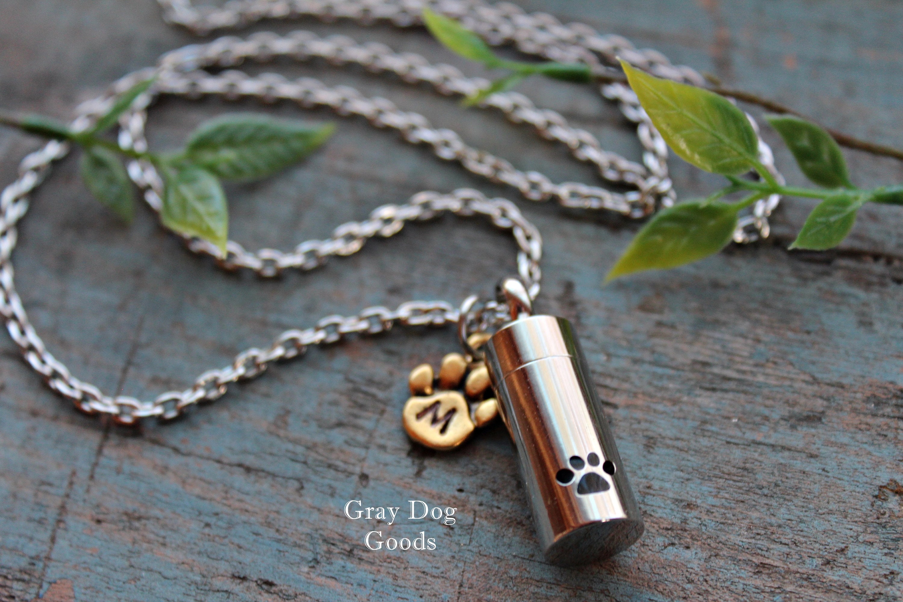 Pet Urn Necklace Pet Cremation Jewelry Loss of Dog Loss of Etsy