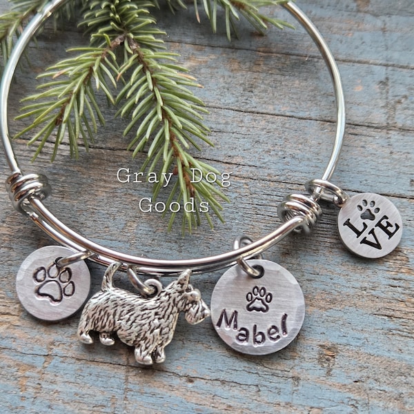 Scottie Bracelet in Gold with Pearl