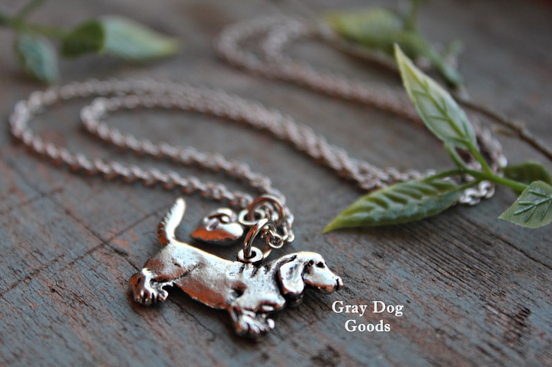 Basset Hound Necklace Basset Hound Jewelry Personalized Etsy