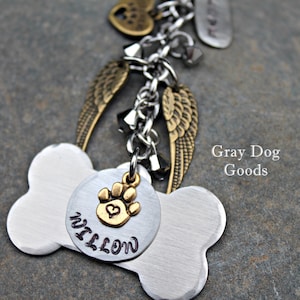 Dog Memorial Car Mirror Charm image 4