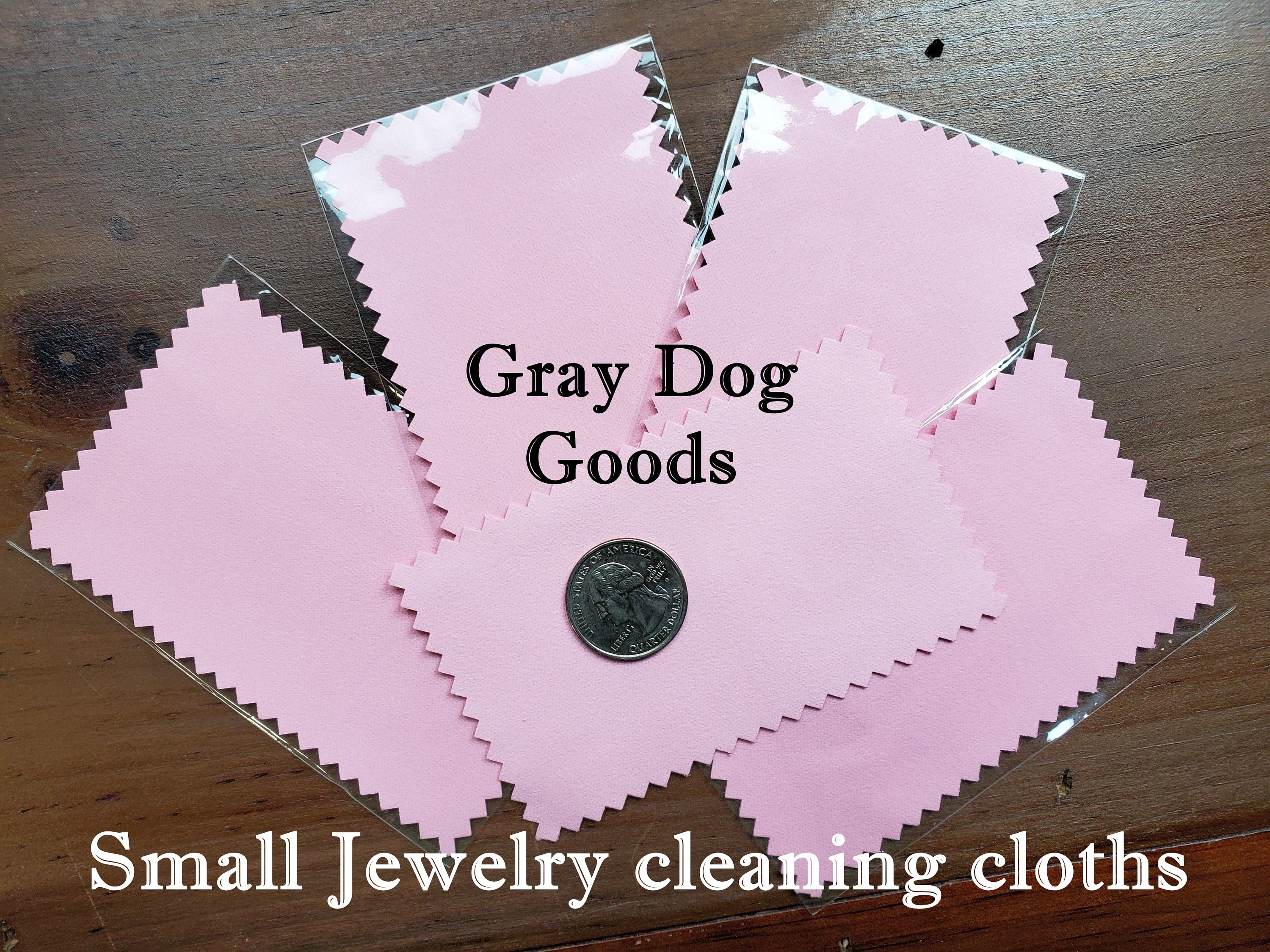 100 Pcs Bulk Jewelry Cleaning Cloths Custom Logoprofessional 
