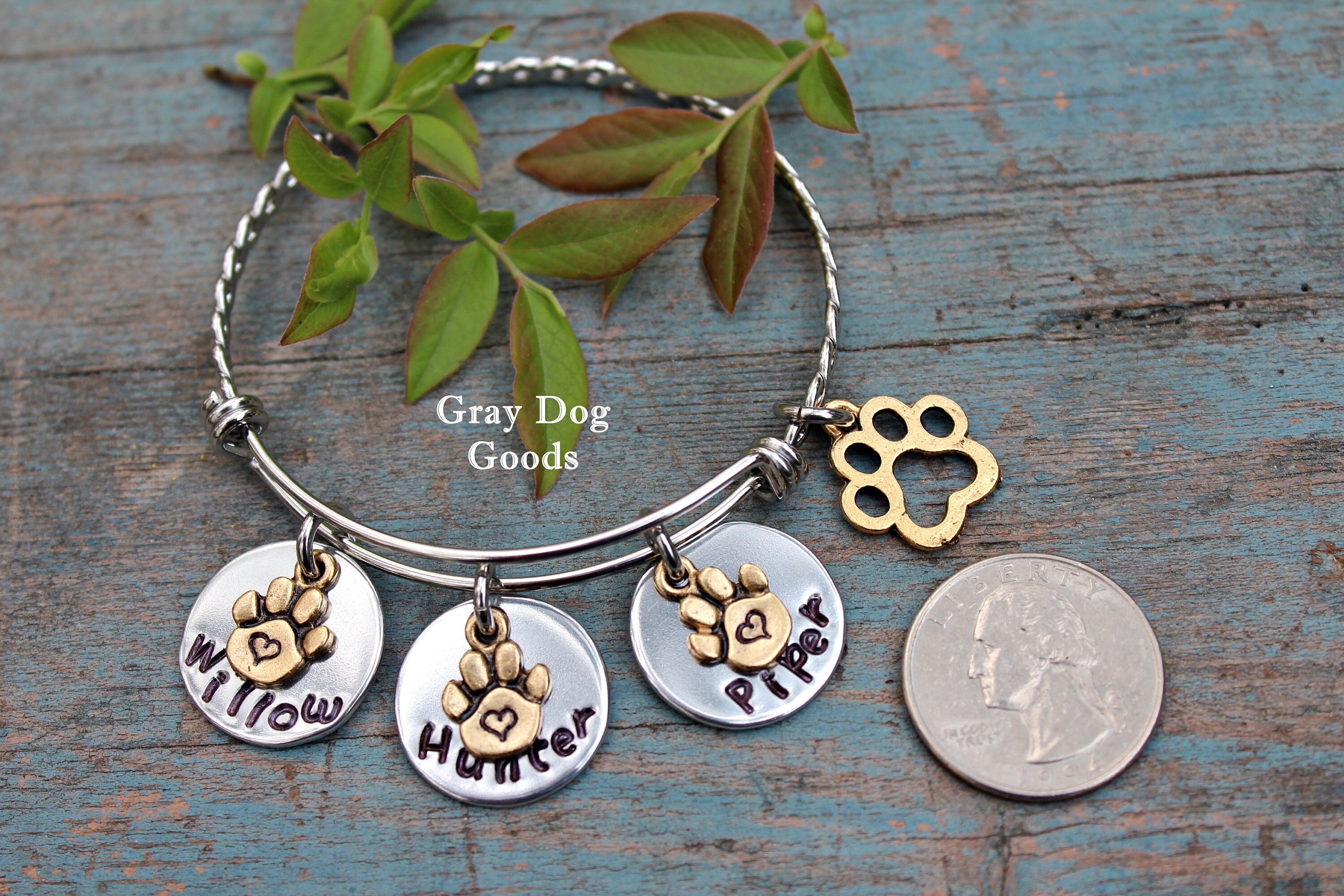 Dog Bracelet Dog Mom Jewelry Fur Baby Bracelet Personalized Etsy
