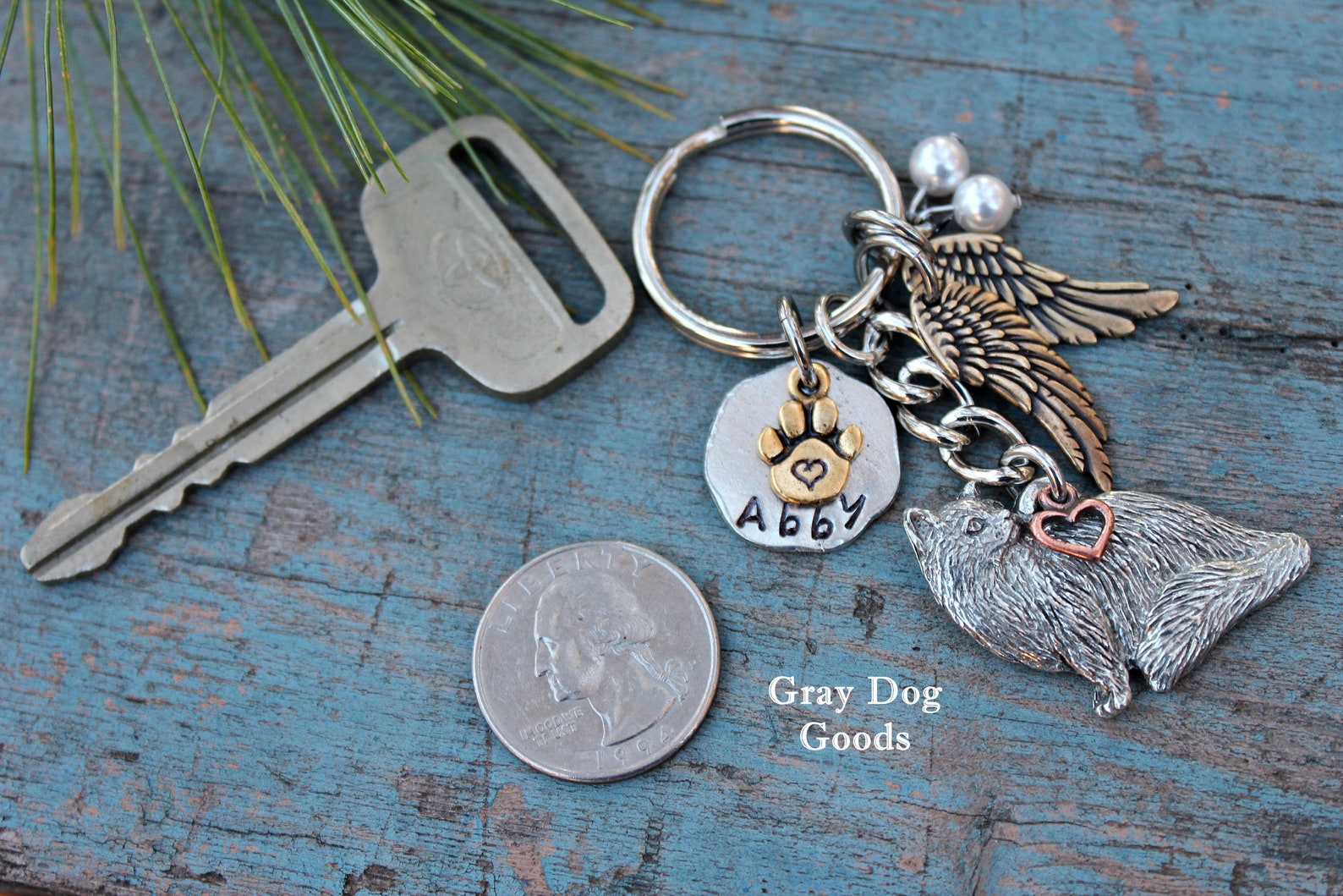 Cat Memorial Key Chain Pet Memorial Key Chain Cat Key Chain Etsy