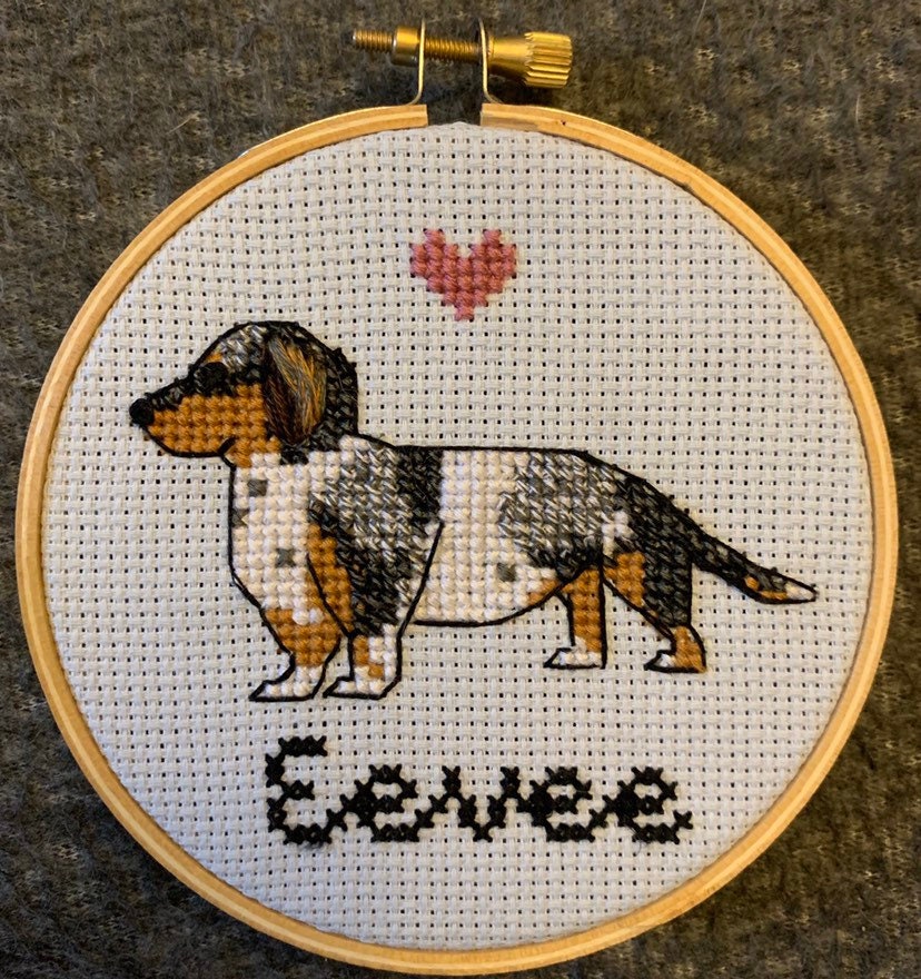 Personalised Cross Stitch Pet Portrait Etsy