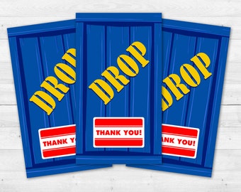 Fortnite Drop Label Printable Fortnite Drop Label Printable