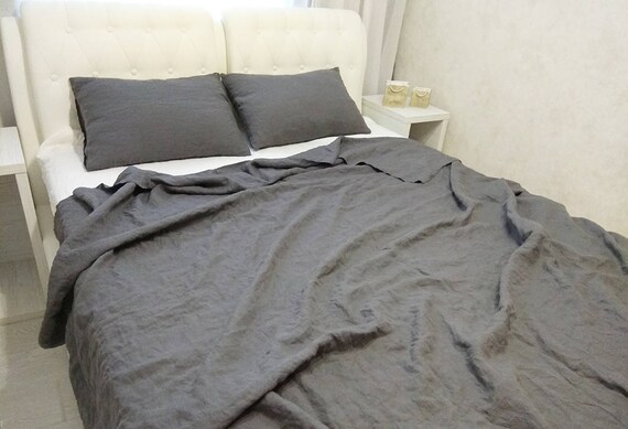 Linen Duvet Cover Linen Bedding Organic Duvet Cover California Etsy