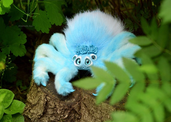 fluffy spider toy