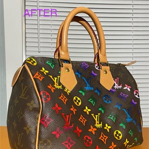 Custom Handbag Leather Painting and Restoration Service