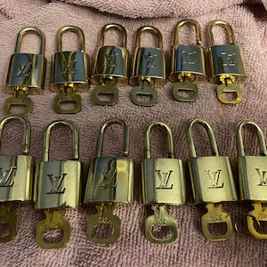 Vintage Louis Vuitton Lock and Key – Vintage by Misty