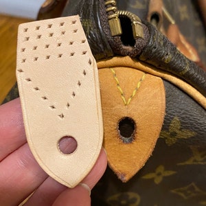 Mcraft® Handmade Vachetta Leather Handle Protector Cover Strap 