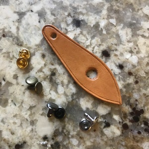 vuitton leather zipper puller