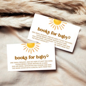 Sun babyshowerboeken voor baby Kaarten Here Comes The Son Babyshower Boho You are My Sunshine Babyshowerspel Afdrukbaar, NIET bewerkbaar 0118