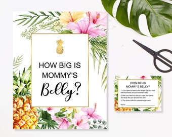 luau baby shower ideas