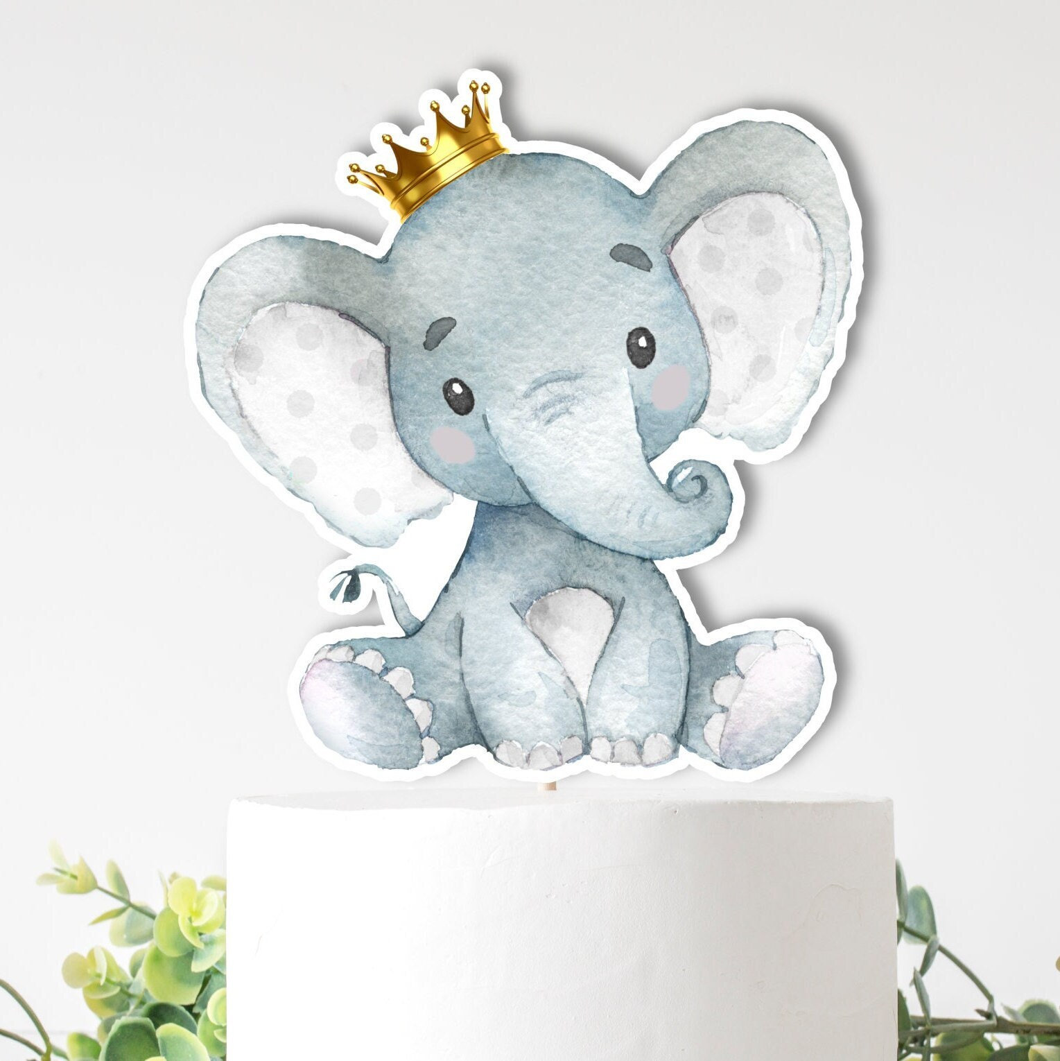 Baby Shower Garçon éléphant