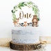 PRINTABLE Woodland Cake Topper Woodland First Birthday Cake Topper ...