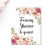 From My Shower to Yours Sign Printable Favors Sign Pink Floral - Etsy