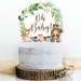 PRINTABLE Woodland Animals Cake Topper Woodland Baby Shower - Etsy