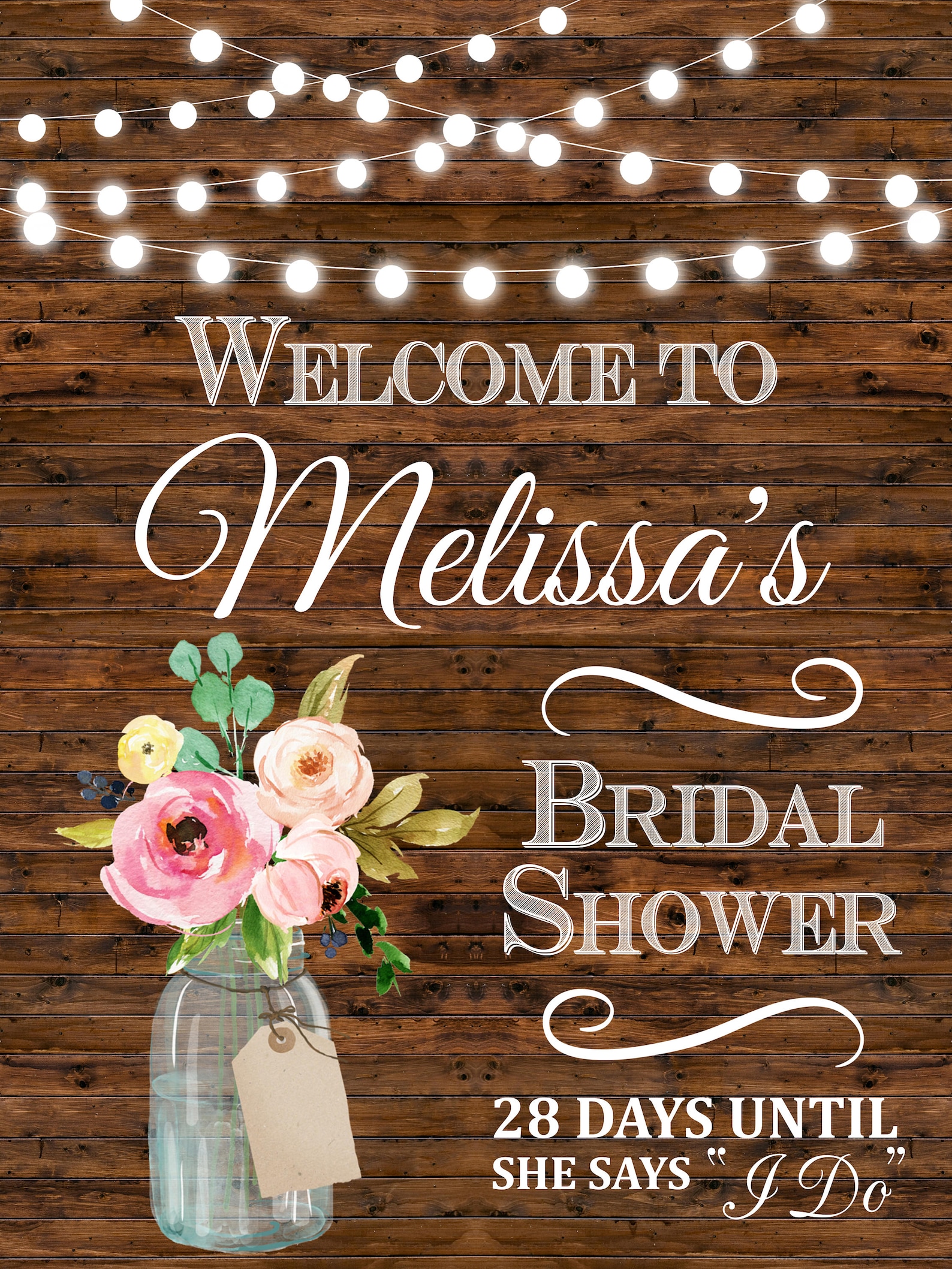 bridal-shower-welcome-sign-printable-floral-rustic-mason-jar-etsy