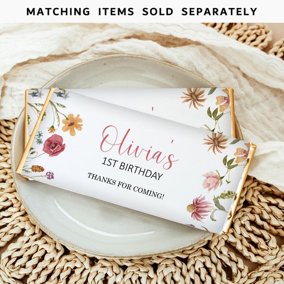 Biglietto di ringraziamento con foto stampabile rosa Boho