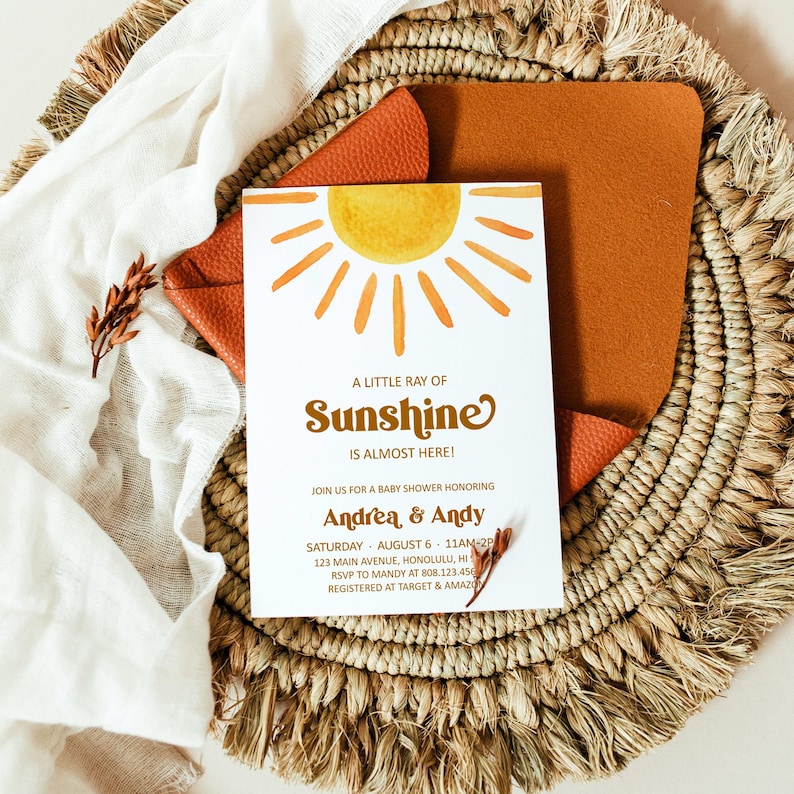 Sunshine Favors Please Take One Sign | Here Comes The Sun Birthday Baby Shower Favor Table Printable Sign PDF, 0118 image 4