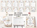 Editable Wildflower Baby Shower Games Bundle Baby In Bloom Floral Baby Shower Games Printable Corjl 0123