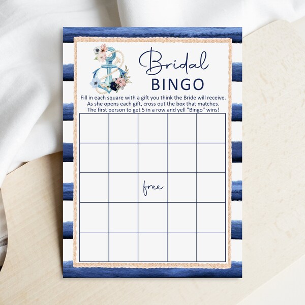 Bridal Bingo - Etsy