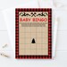 Lumberjack Baby Shower Bingo Cards Baby Shower Game Printable Blank ...