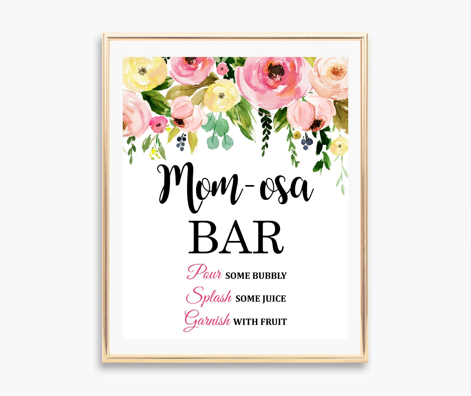 Mom Osa Bar Sign Printable Free Printable Word Searches