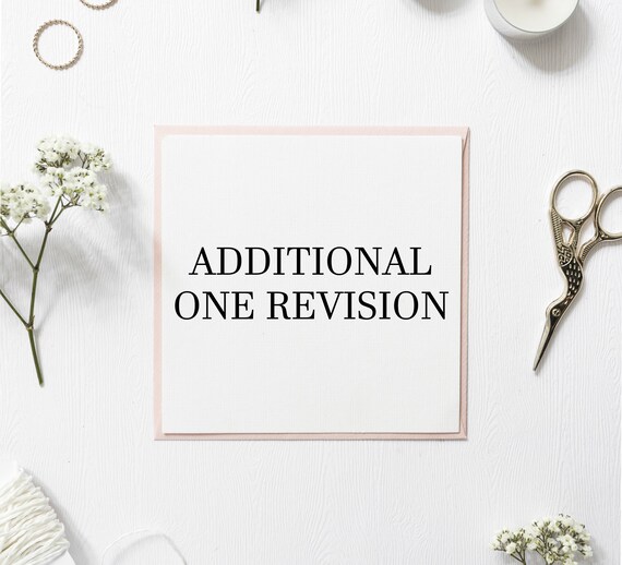 Additional Revision Additional 1 Round of Revision by Strawberry