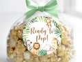 Ready To Pop Stickers Jungle Baby Shower Jungle Animals Safari Baby Shower Popcorn Tags Bag Labels Favor Tags Printable  0127