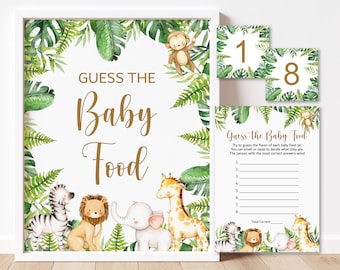Teddy Bear Baby Shower Games Bundle, Winnie the Pooh Bingo Printable  Template, We Can Bearly Wait Baby Food Game for Gender Neutral BS138 -   Australia