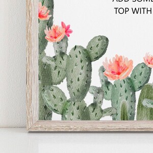 Momosa Bar Sign Cactus Baby Shower Boho Fiesta Baby Shower Mimosa Bar Sign Printable NOT Editable C92 image 3