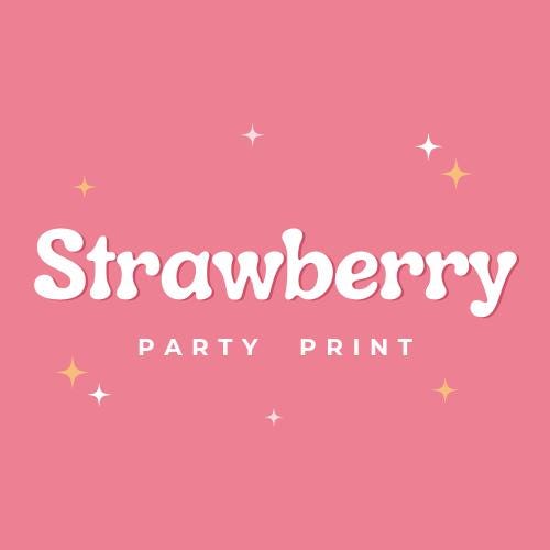 StrawberryPartyPrint