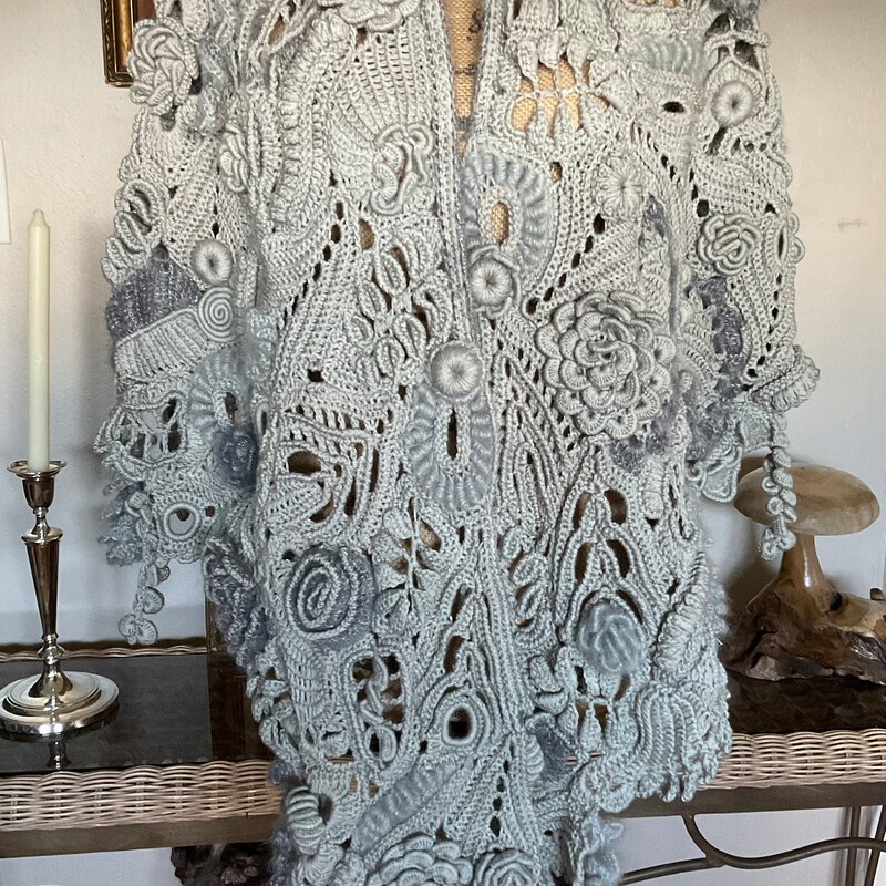 Lace Crochet Shawl - Etsy