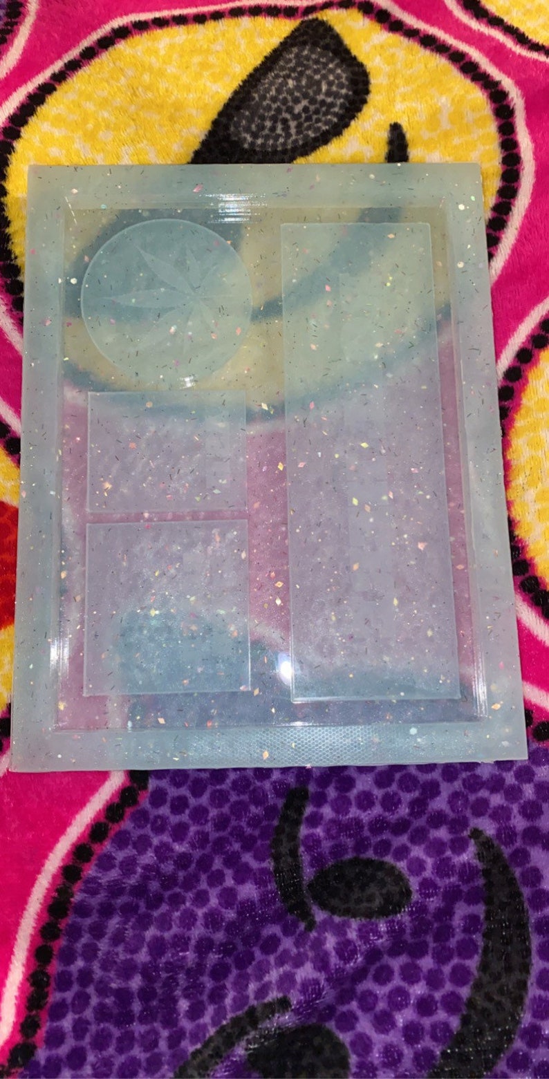 Rolling Tray Mold with Compartments A Forever Focus'd Etsy