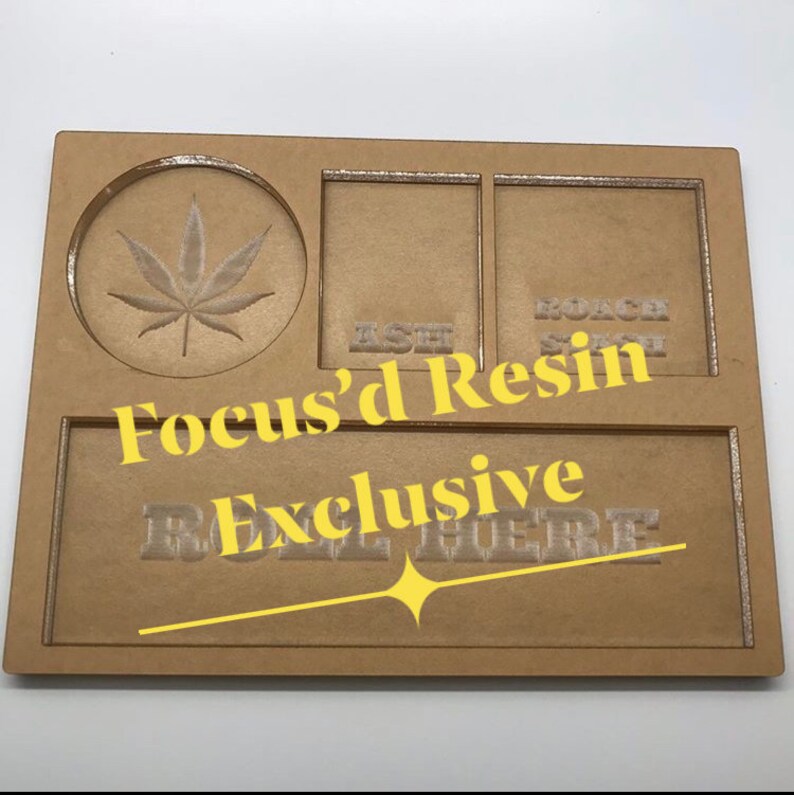 Rolling Tray Mold with Compartments A Forever Focus'd Etsy