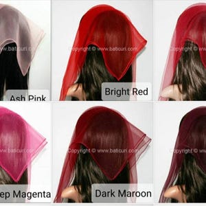 Nylon Square Scarves
