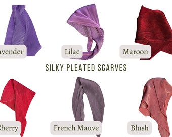 Silky Polyester Scarves