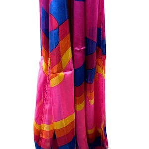 NEW 100% Silk Scarves | Abstract Waves