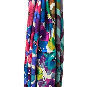 NEW 100% Silk Scarves | Floral garden