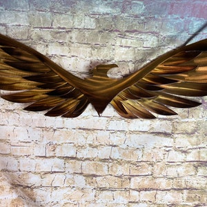 Phoenix Metal Wall Art, Phoenix Rising Wall Art, Firebird Wall Art, Rising from the Ashes