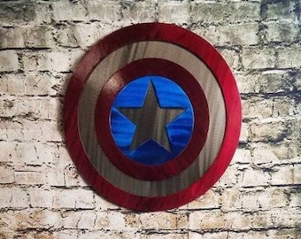 Captain America Shield Metal Wall Décor