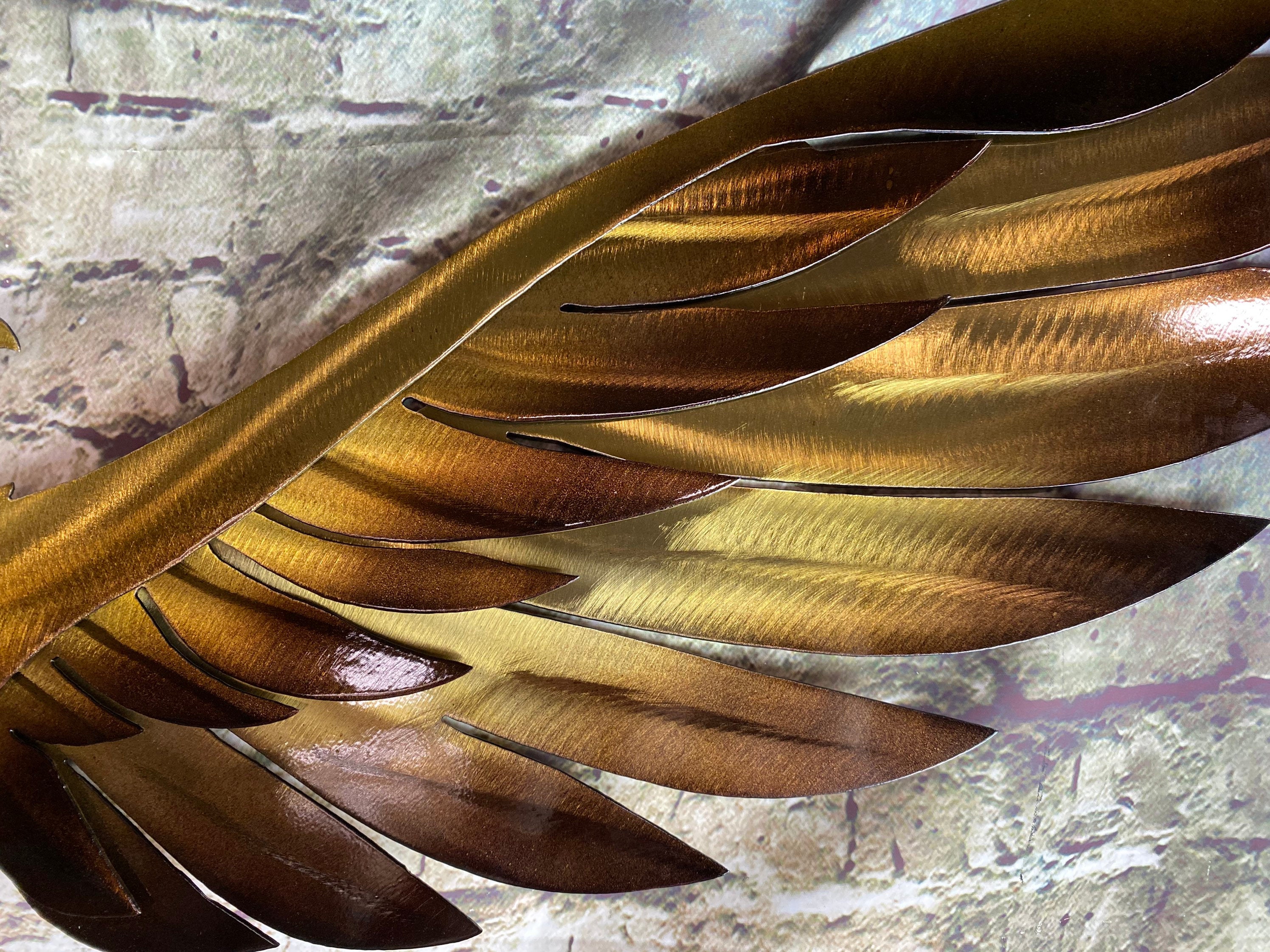 Phoenix Metal Wall Art Phoenix Rising Wall Art Firebird Wall Etsy