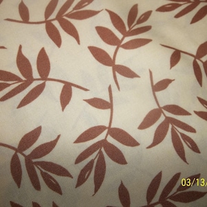 Sleeping Beauty-Tossed Leaf Nature 100% Cotton #058 (2 Colors)