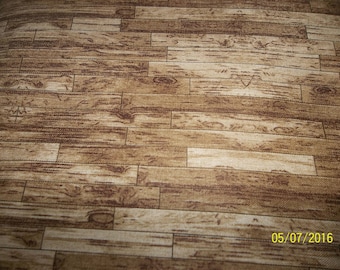 Wood Danscapes 100% Cotton Sewing Quilting Crafts Fabric #14
