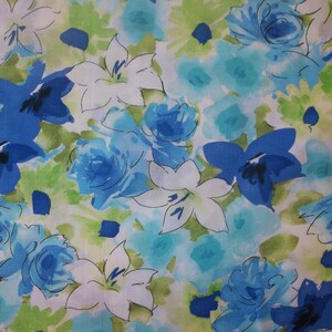 Garden Floral Cotton Fabric 251 image 2