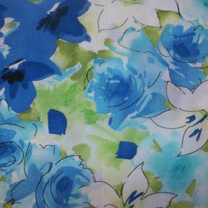 Garden Floral Cotton Fabric 251 image 1