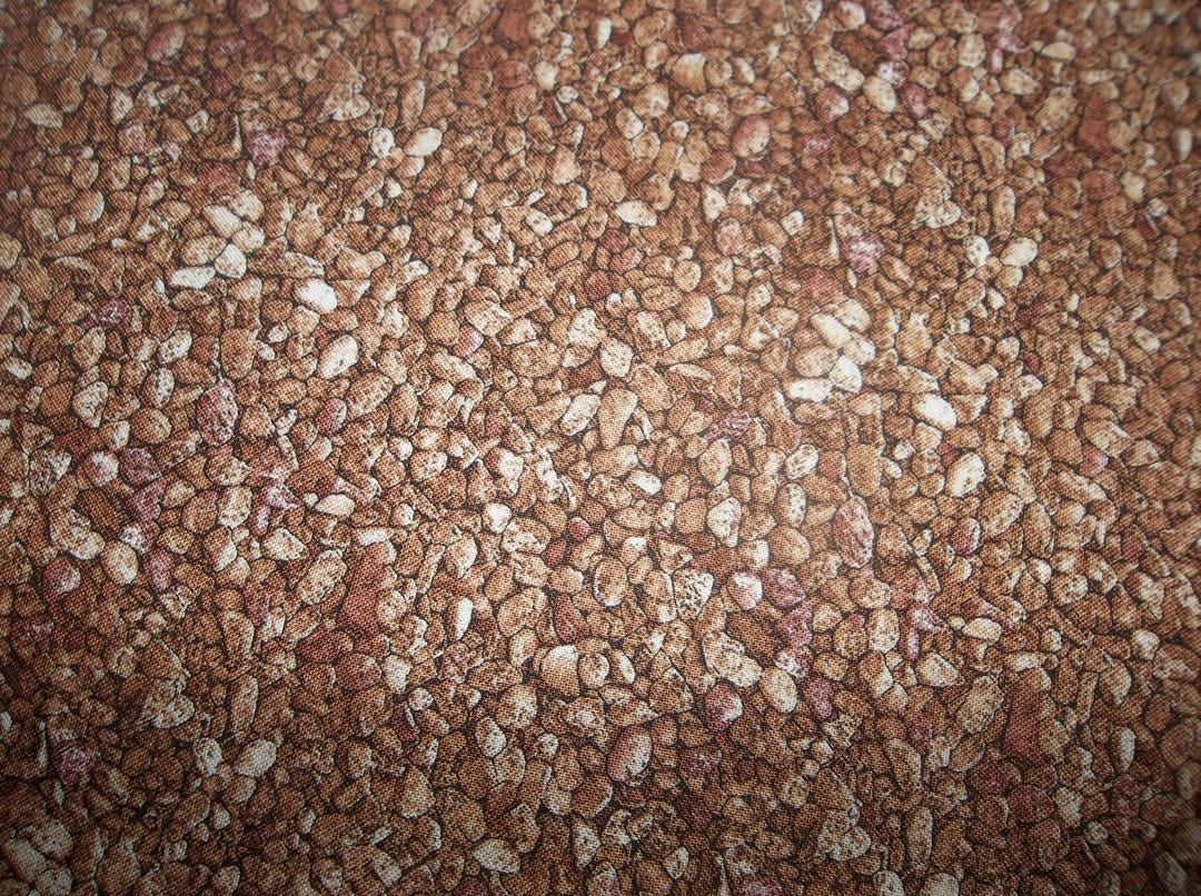 Clothes Made From Rocks Danscapes Natural Stone Rocks 100% Cotton Fabric # 128 - Etsy