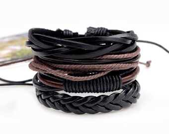 leather wristbands for sale