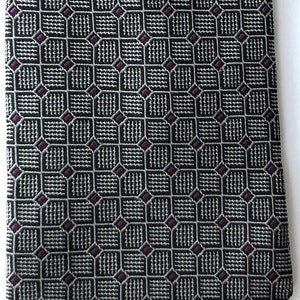 mint Lauren Ralph Lauren silk tie necktie grey plum